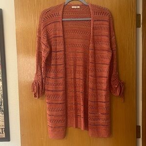 Maurice’s open cardigan